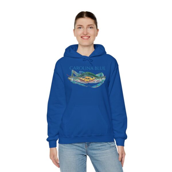 "Carolina Blue" Sea Life Series; R G Concepts Unisex Heavy Blend™ Hooded Sweatshirt, Blue Crab Hooded Sweatshirt, Beach Hooded Sweatshirt, Women's Hooded Sweatshirt, Grandmother's sweatshirt, Mother's gift, Grandmother's gift, Hooded Sweatshirt, Hoodie, beach Sweatshirt, Men's Hooded Sweatshirt, Men's Blue Crab Hoodie, Guy's Sweatshirt, Guy's Crab Hooded Sweatshirt, Ocean Sweatshirt, Ladies Hooded sweatshirt, Girls Hooded sweatshirt, Men's Crab Sweatshirt - Image 99