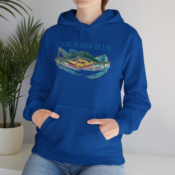 "Carolina Blue" Sea Life Series; R G Concepts Unisex Heavy Blend™ Hooded Sweatshirt, Blue Crab Hooded Sweatshirt, Beach Hooded Sweatshirt, Women's Hooded Sweatshirt, Grandmother's sweatshirt, Mother's gift, Grandmother's gift, Hooded Sweatshirt, Hoodie, beach Sweatshirt, Men's Hooded Sweatshirt, Men's Blue Crab Hoodie, Guy's Sweatshirt, Guy's Crab Hooded Sweatshirt, Ocean Sweatshirt, Ladies Hooded sweatshirt, Girls Hooded sweatshirt, Men's Crab Sweatshirt - Image 104