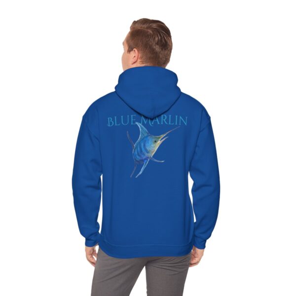 "Blue Marlin Sea Life Series"™; R G Concepts Unisex Heavy Blend™ Hooded Sweatshirt, Sailfish Sweatshirt, Beach Hooded Sweatshirt, Women's Hooded Sweatshirt, Grandmother's sweatshirt, Mother's gift, Grandmother's gift, Fish Sweatshirt, Fishing Sweatshirt, Men's Sweatshirt, Men's Saltwater Sweatshirt, Guy's Sweatshirt, Guy's Marlin Sweatshirt, Ocean Sweatshirt, Men's Gift, Man Gift, Bill Fish, Fishing Girl - Image 101