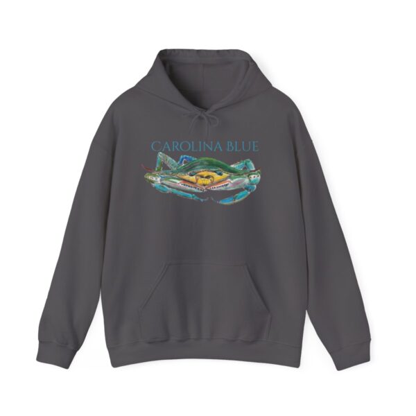 "Carolina Blue" Sea Life Series; R G Concepts Unisex Heavy Blend™ Hooded Sweatshirt, Blue Crab Hooded Sweatshirt, Beach Hooded Sweatshirt, Women's Hooded Sweatshirt, Grandmother's sweatshirt, Mother's gift, Grandmother's gift, Hooded Sweatshirt, Hoodie, beach Sweatshirt, Men's Hooded Sweatshirt, Men's Blue Crab Hoodie, Guy's Sweatshirt, Guy's Crab Hooded Sweatshirt, Ocean Sweatshirt, Ladies Hooded sweatshirt, Girls Hooded sweatshirt, Men's Crab Sweatshirt - Image 80