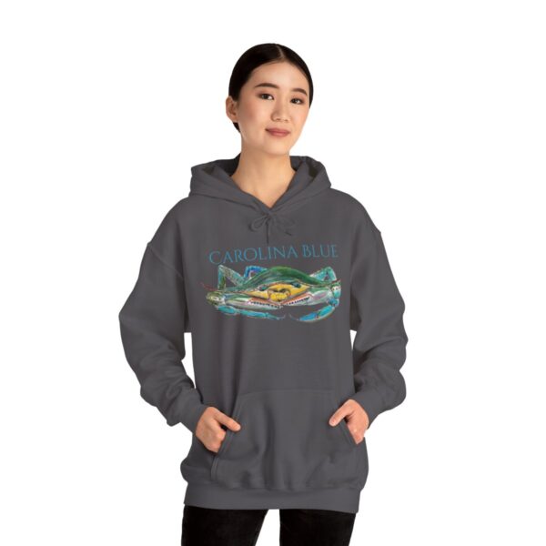 "Carolina Blue" Sea Life Series; R G Concepts Unisex Heavy Blend™ Hooded Sweatshirt, Blue Crab Hooded Sweatshirt, Beach Hooded Sweatshirt, Women's Hooded Sweatshirt, Grandmother's sweatshirt, Mother's gift, Grandmother's gift, Hooded Sweatshirt, Hoodie, beach Sweatshirt, Men's Hooded Sweatshirt, Men's Blue Crab Hoodie, Guy's Sweatshirt, Guy's Crab Hooded Sweatshirt, Ocean Sweatshirt, Ladies Hooded sweatshirt, Girls Hooded sweatshirt, Men's Crab Sweatshirt - Image 85