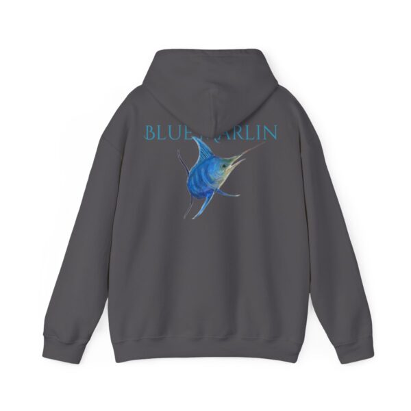 "Blue Marlin Sea Life Series"™; R G Concepts Unisex Heavy Blend™ Hooded Sweatshirt, Sailfish Sweatshirt, Beach Hooded Sweatshirt, Women's Hooded Sweatshirt, Grandmother's sweatshirt, Mother's gift, Grandmother's gift, Fish Sweatshirt, Fishing Sweatshirt, Men's Sweatshirt, Men's Saltwater Sweatshirt, Guy's Sweatshirt, Guy's Marlin Sweatshirt, Ocean Sweatshirt, Men's Gift, Man Gift, Bill Fish, Fishing Girl - Image 81