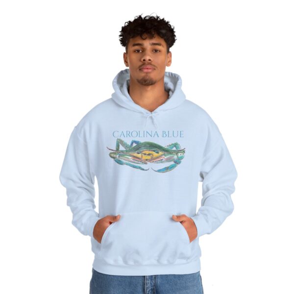 "Carolina Blue" Sea Life Series; R G Concepts Unisex Heavy Blend™ Hooded Sweatshirt, Blue Crab Hooded Sweatshirt, Beach Hooded Sweatshirt, Women's Hooded Sweatshirt, Grandmother's sweatshirt, Mother's gift, Grandmother's gift, Hooded Sweatshirt, Hoodie, beach Sweatshirt, Men's Hooded Sweatshirt, Men's Blue Crab Hoodie, Guy's Sweatshirt, Guy's Crab Hooded Sweatshirt, Ocean Sweatshirt, Ladies Hooded sweatshirt, Girls Hooded sweatshirt, Men's Crab Sweatshirt - Image 66