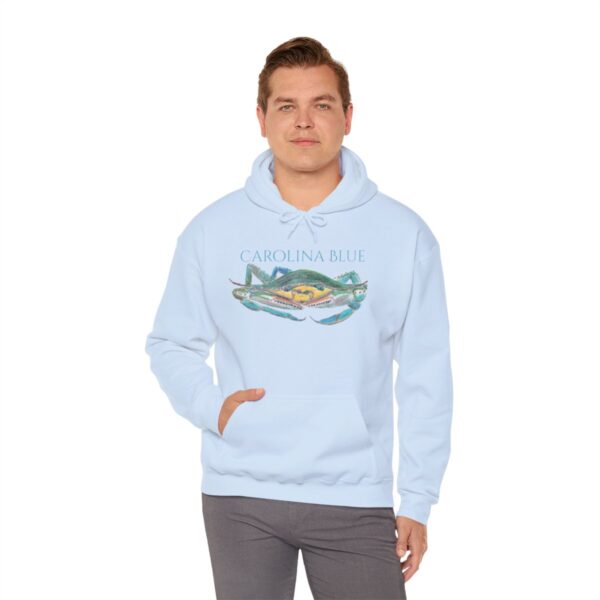 "Carolina Blue" Sea Life Series; R G Concepts Unisex Heavy Blend™ Hooded Sweatshirt, Blue Crab Hooded Sweatshirt, Beach Hooded Sweatshirt, Women's Hooded Sweatshirt, Grandmother's sweatshirt, Mother's gift, Grandmother's gift, Hooded Sweatshirt, Hoodie, beach Sweatshirt, Men's Hooded Sweatshirt, Men's Blue Crab Hoodie, Guy's Sweatshirt, Guy's Crab Hooded Sweatshirt, Ocean Sweatshirt, Ladies Hooded sweatshirt, Girls Hooded sweatshirt, Men's Crab Sweatshirt - Image 74