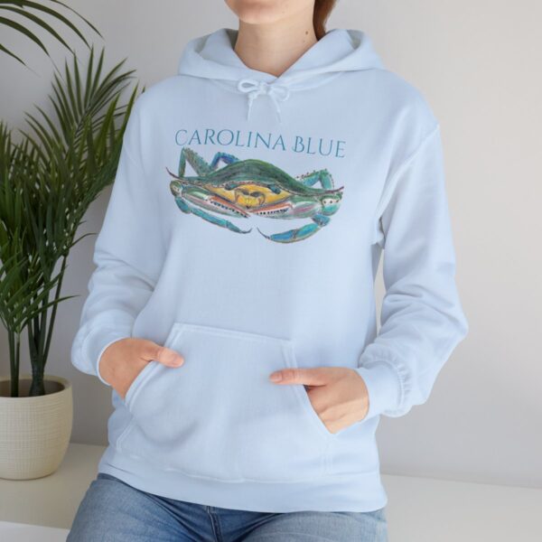 "Carolina Blue" Sea Life Series; R G Concepts Unisex Heavy Blend™ Hooded Sweatshirt, Blue Crab Hooded Sweatshirt, Beach Hooded Sweatshirt, Women's Hooded Sweatshirt, Grandmother's sweatshirt, Mother's gift, Grandmother's gift, Hooded Sweatshirt, Hoodie, beach Sweatshirt, Men's Hooded Sweatshirt, Men's Blue Crab Hoodie, Guy's Sweatshirt, Guy's Crab Hooded Sweatshirt, Ocean Sweatshirt, Ladies Hooded sweatshirt, Girls Hooded sweatshirt, Men's Crab Sweatshirt - Image 78