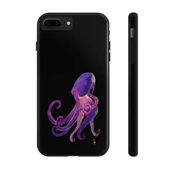 "Octopus" Sea Life Series on Black; R G Concepts Tough Phone Cases, iPhone Case, iPhone Cases, Phone Case, Fish iPhone, Octopus iPhone Case - Image 3