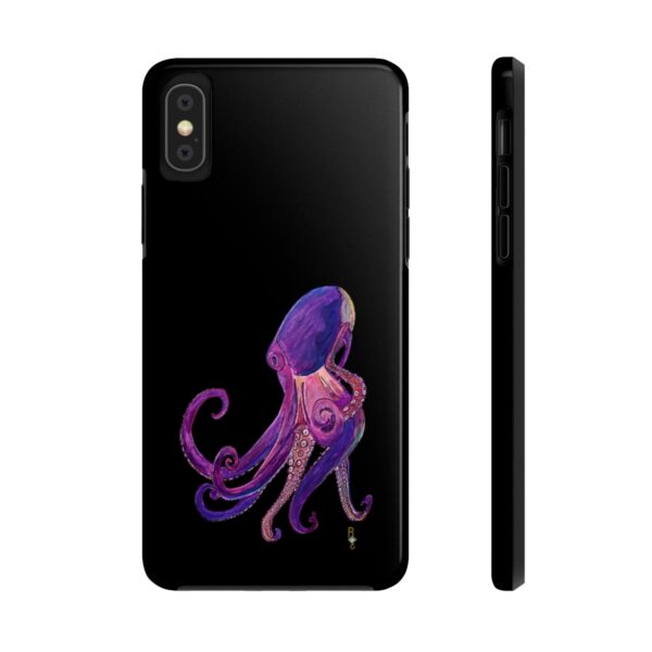 "Octopus" Sea Life Series on Black; R G Concepts Tough Phone Cases, iPhone Case, iPhone Cases, Phone Case, Fish iPhone, Octopus iPhone Case - Image 5