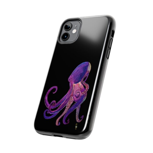 "Octopus" Sea Life Series on Black; R G Concepts Tough Phone Cases, iPhone Case, iPhone Cases, Phone Case, Fish iPhone, Octopus iPhone Case - Image 16