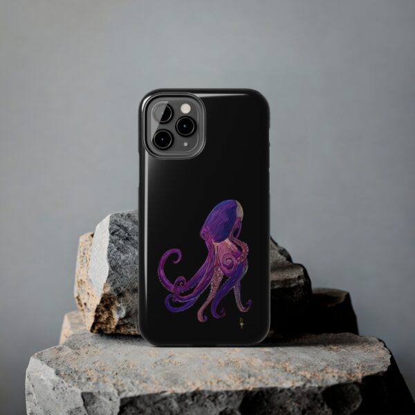 "Octopus" Sea Life Series on Black; R G Concepts Tough Phone Cases, iPhone Case, iPhone Cases, Phone Case, Fish iPhone, Octopus iPhone Case - Image 24