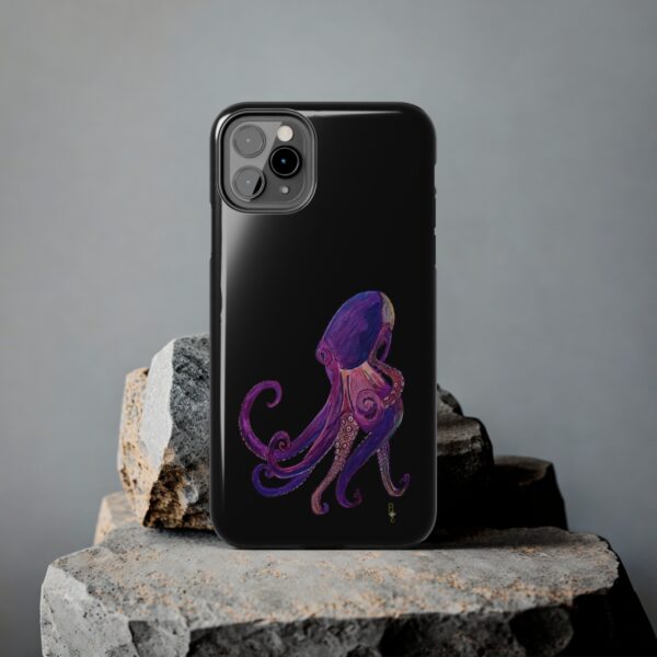 "Octopus" Sea Life Series on Black; R G Concepts Tough Phone Cases, iPhone Case, iPhone Cases, Phone Case, Fish iPhone, Octopus iPhone Case - Image 30