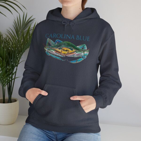 "Carolina Blue" Sea Life Series; R G Concepts Unisex Heavy Blend™ Hooded Sweatshirt, Blue Crab Hooded Sweatshirt, Beach Hooded Sweatshirt, Women's Hooded Sweatshirt, Grandmother's sweatshirt, Mother's gift, Grandmother's gift, Hooded Sweatshirt, Hoodie, beach Sweatshirt, Men's Hooded Sweatshirt, Men's Blue Crab Hoodie, Guy's Sweatshirt, Guy's Crab Hooded Sweatshirt, Ocean Sweatshirt, Ladies Hooded sweatshirt, Girls Hooded sweatshirt, Men's Crab Sweatshirt - Image 130