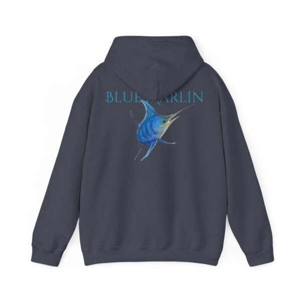 "Blue Marlin Sea Life Series"™; R G Concepts Unisex Heavy Blend™ Hooded Sweatshirt, Sailfish Sweatshirt, Beach Hooded Sweatshirt, Women's Hooded Sweatshirt, Grandmother's sweatshirt, Mother's gift, Grandmother's gift, Fish Sweatshirt, Fishing Sweatshirt, Men's Sweatshirt, Men's Saltwater Sweatshirt, Guy's Sweatshirt, Guy's Marlin Sweatshirt, Ocean Sweatshirt, Men's Gift, Man Gift, Bill Fish, Fishing Girl - Image 120