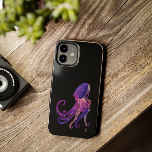 "Octopus" Sea Life Series on Black; R G Concepts Tough Phone Cases, iPhone Case, iPhone Cases, Phone Case, Fish iPhone, Octopus iPhone Case - Image 37