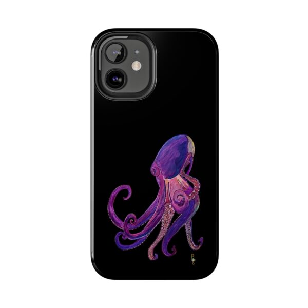 "Octopus" Sea Life Series on Black; R G Concepts Tough Phone Cases, iPhone Case, iPhone Cases, Phone Case, Fish iPhone, Octopus iPhone Case - Image 39