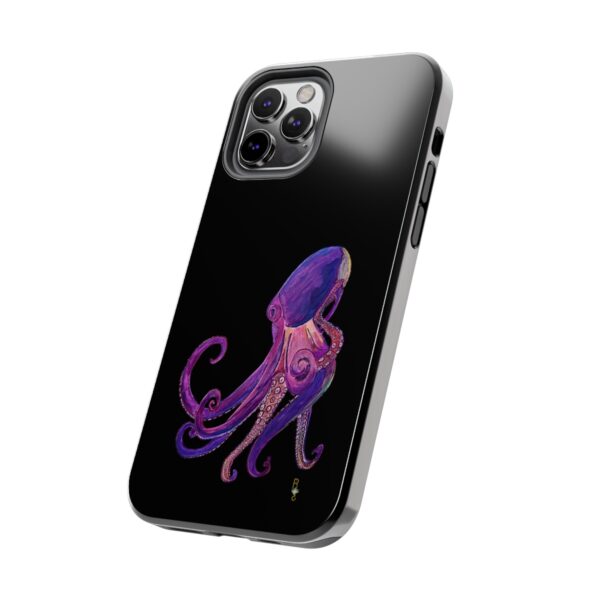 "Octopus" Sea Life Series on Black; R G Concepts Tough Phone Cases, iPhone Case, iPhone Cases, Phone Case, Fish iPhone, Octopus iPhone Case - Image 46