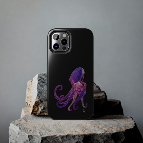 "Octopus" Sea Life Series on Black; R G Concepts Tough Phone Cases, iPhone Case, iPhone Cases, Phone Case, Fish iPhone, Octopus iPhone Case - Image 48