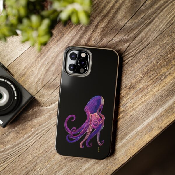 "Octopus" Sea Life Series on Black; R G Concepts Tough Phone Cases, iPhone Case, iPhone Cases, Phone Case, Fish iPhone, Octopus iPhone Case - Image 49