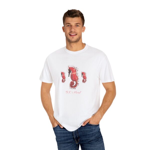 South West BK Herd "Emperor Seahorse"  Sea Life Series T-shirt, Seahorse T-shirt, Red Seahorse T-shirt, Emperor Seahorse T-shirt, Men's T-shirt, Women's T-shirt, Men's Seahorse Shirt, Women's Seahorse Shirt, Women's Seahorse T-shirt, Men's Shirt, Unisex T-shirt, Unisex Seahorse Shirt, Unisex Emperor Seahorse shirt, Saltwater Shirt, Saltwater T-shirt, Unisex Saltwater T-shirt - Image 18