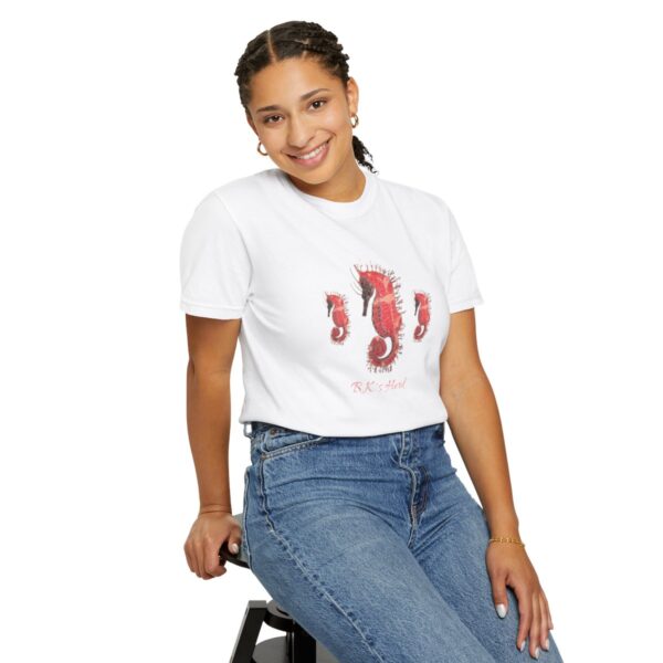 South West BK Herd "Emperor Seahorse"  Sea Life Series T-shirt, Seahorse T-shirt, Red Seahorse T-shirt, Emperor Seahorse T-shirt, Men's T-shirt, Women's T-shirt, Men's Seahorse Shirt, Women's Seahorse Shirt, Women's Seahorse T-shirt, Men's Shirt, Unisex T-shirt, Unisex Seahorse Shirt, Unisex Emperor Seahorse shirt, Saltwater Shirt, Saltwater T-shirt, Unisex Saltwater T-shirt - Image 22