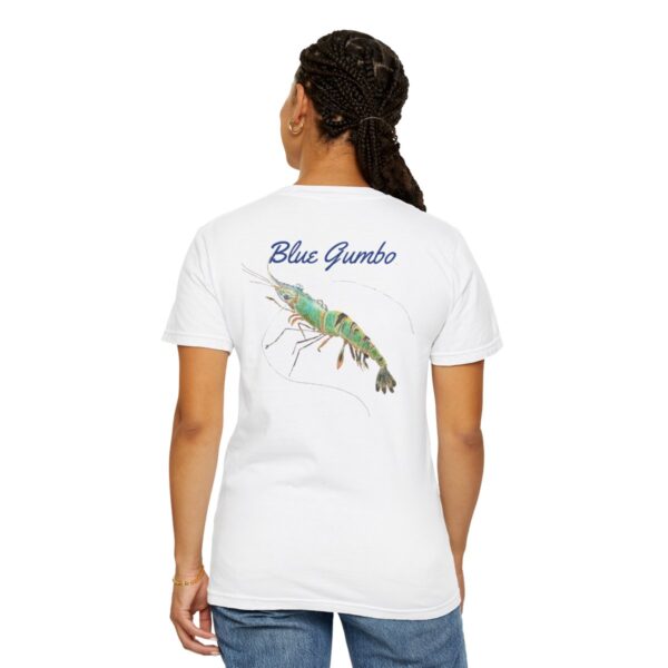 Blue Gumbo Shrimp Series T-shirt, Men's T-Shirt - Image 14