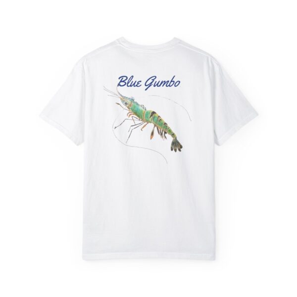 Blue Gumbo Shrimp Series T-shirt, Men's T-Shirt - Image 16