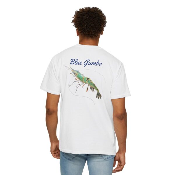 Blue Gumbo Shrimp Series T-shirt, Men's T-Shirt - Image 24