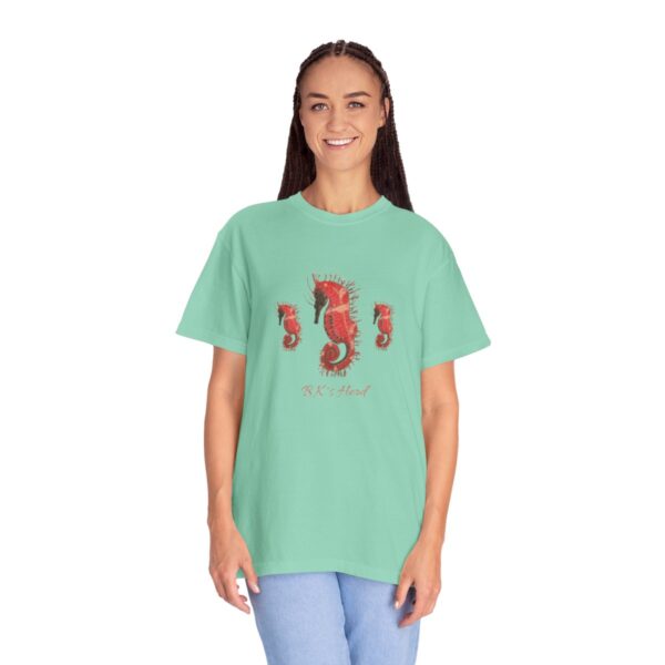 South West BK Herd "Emperor Seahorse"  Sea Life Series T-shirt, Seahorse T-shirt, Red Seahorse T-shirt, Emperor Seahorse T-shirt, Men's T-shirt, Women's T-shirt, Men's Seahorse Shirt, Women's Seahorse Shirt, Women's Seahorse T-shirt, Men's Shirt, Unisex T-shirt, Unisex Seahorse Shirt, Unisex Emperor Seahorse shirt, Saltwater Shirt, Saltwater T-shirt, Unisex Saltwater T-shirt