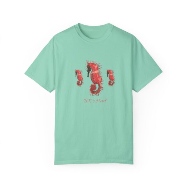 South West BK Herd "Emperor Seahorse"  Sea Life Series T-shirt, Seahorse T-shirt, Red Seahorse T-shirt, Emperor Seahorse T-shirt, Men's T-shirt, Women's T-shirt, Men's Seahorse Shirt, Women's Seahorse Shirt, Women's Seahorse T-shirt, Men's Shirt, Unisex T-shirt, Unisex Seahorse Shirt, Unisex Emperor Seahorse shirt, Saltwater Shirt, Saltwater T-shirt, Unisex Saltwater T-shirt - Image 2