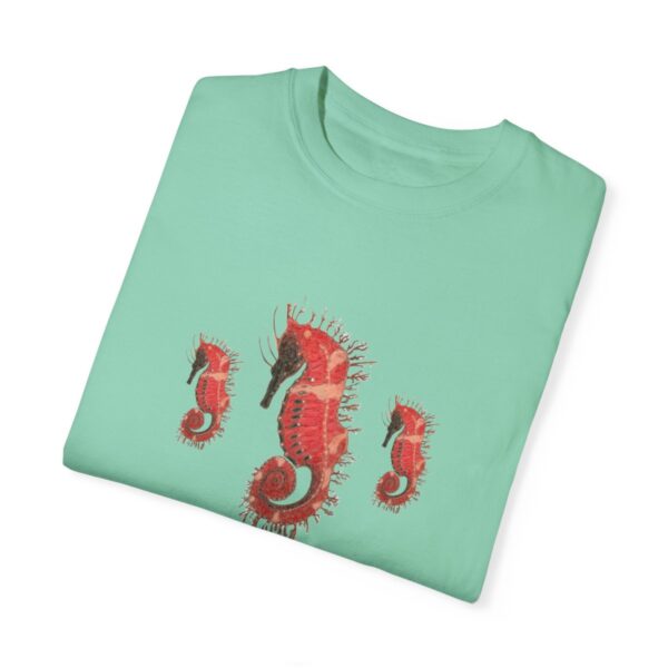 South West BK Herd "Emperor Seahorse"  Sea Life Series T-shirt, Seahorse T-shirt, Red Seahorse T-shirt, Emperor Seahorse T-shirt, Men's T-shirt, Women's T-shirt, Men's Seahorse Shirt, Women's Seahorse Shirt, Women's Seahorse T-shirt, Men's Shirt, Unisex T-shirt, Unisex Seahorse Shirt, Unisex Emperor Seahorse shirt, Saltwater Shirt, Saltwater T-shirt, Unisex Saltwater T-shirt - Image 4