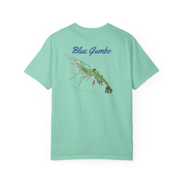 Blue Gumbo Shrimp Series T-shirt, Men's T-Shirt - Image 55