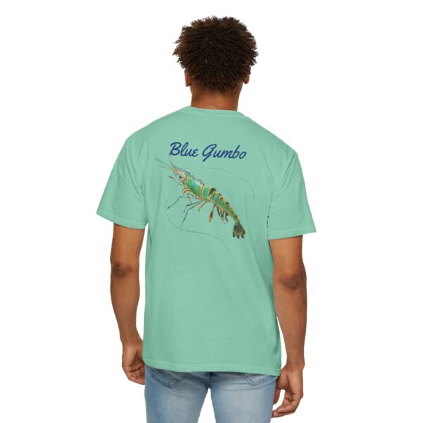 Blue Gumbo Shrimp Series T-shirt, Men's T-Shirt - Image 63