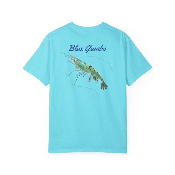 Blue Gumbo Shrimp Series T-shirt, Men's T-Shirt - Image 107