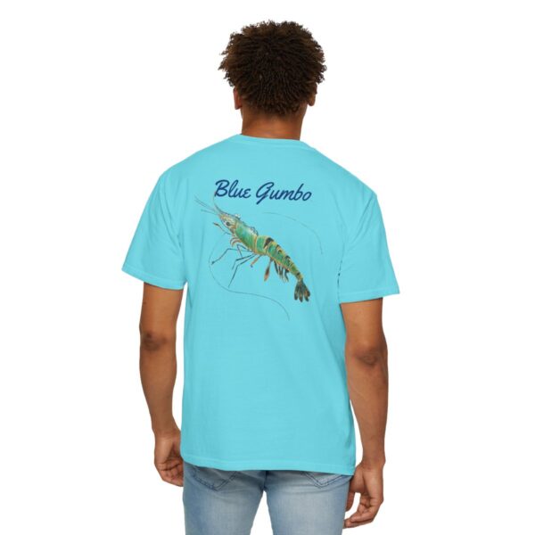 Blue Gumbo Shrimp Series T-shirt, Men's T-Shirt - Image 115