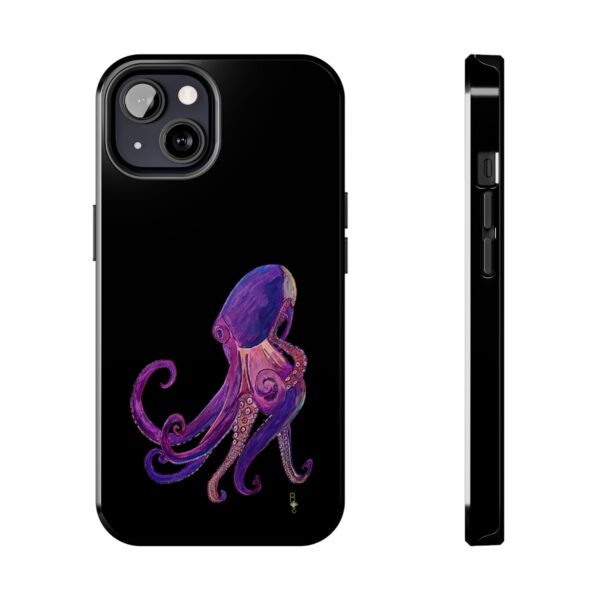 "Octopus" Sea Life Series on Black; R G Concepts Tough Phone Cases, iPhone Case, iPhone Cases, Phone Case, Fish iPhone, Octopus iPhone Case - Image 56