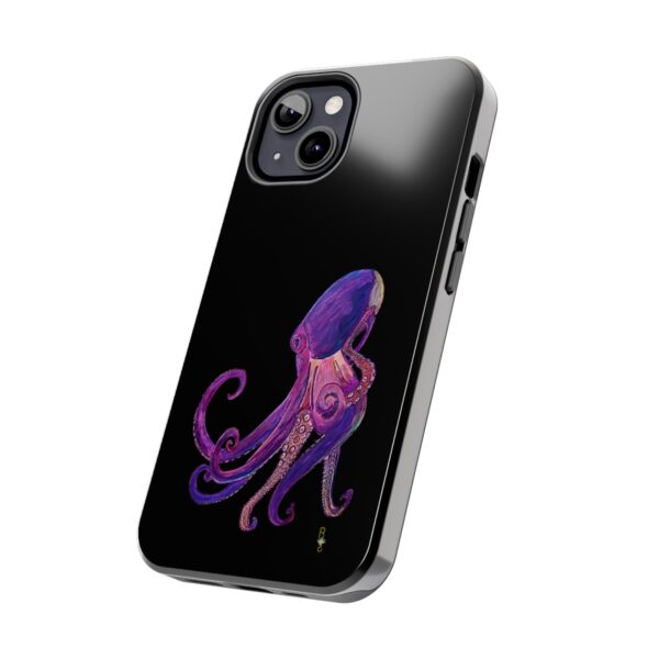 "Octopus" Sea Life Series on Black; R G Concepts Tough Phone Cases, iPhone Case, iPhone Cases, Phone Case, Fish iPhone, Octopus iPhone Case - Image 58