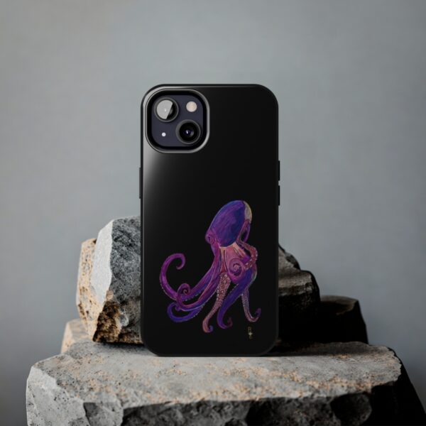 "Octopus" Sea Life Series on Black; R G Concepts Tough Phone Cases, iPhone Case, iPhone Cases, Phone Case, Fish iPhone, Octopus iPhone Case - Image 60