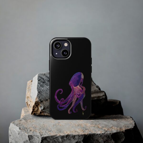 "Octopus" Sea Life Series on Black; R G Concepts Tough Phone Cases, iPhone Case, iPhone Cases, Phone Case, Fish iPhone, Octopus iPhone Case - Image 66