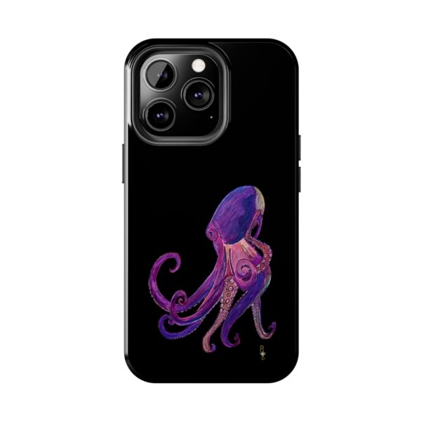 "Octopus" Sea Life Series on Black; R G Concepts Tough Phone Cases, iPhone Case, iPhone Cases, Phone Case, Fish iPhone, Octopus iPhone Case - Image 69