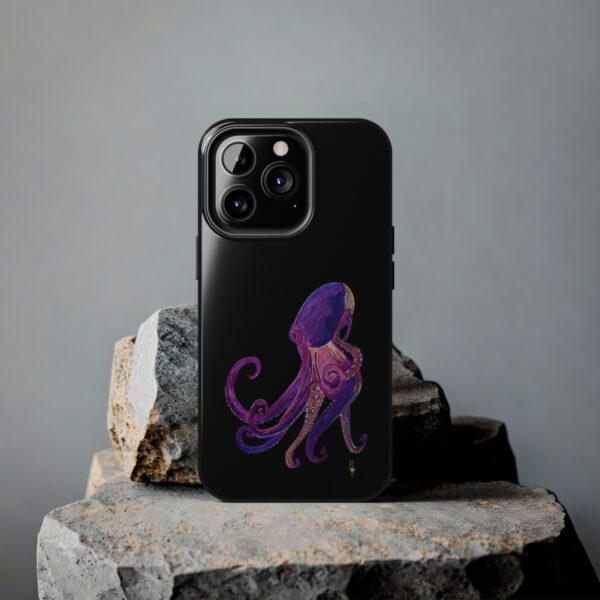 "Octopus" Sea Life Series on Black; R G Concepts Tough Phone Cases, iPhone Case, iPhone Cases, Phone Case, Fish iPhone, Octopus iPhone Case - Image 72