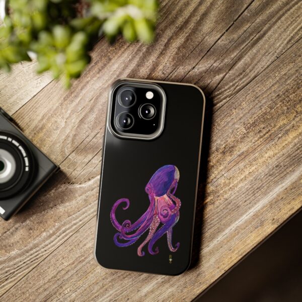 "Octopus" Sea Life Series on Black; R G Concepts Tough Phone Cases, iPhone Case, iPhone Cases, Phone Case, Fish iPhone, Octopus iPhone Case - Image 73