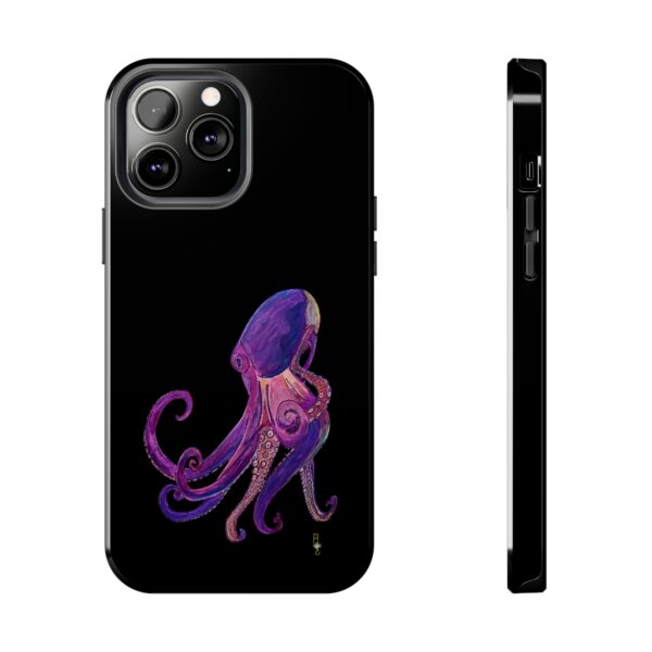 "Octopus" Sea Life Series on Black; R G Concepts Tough Phone Cases, iPhone Case, iPhone Cases, Phone Case, Fish iPhone, Octopus iPhone Case - Image 74