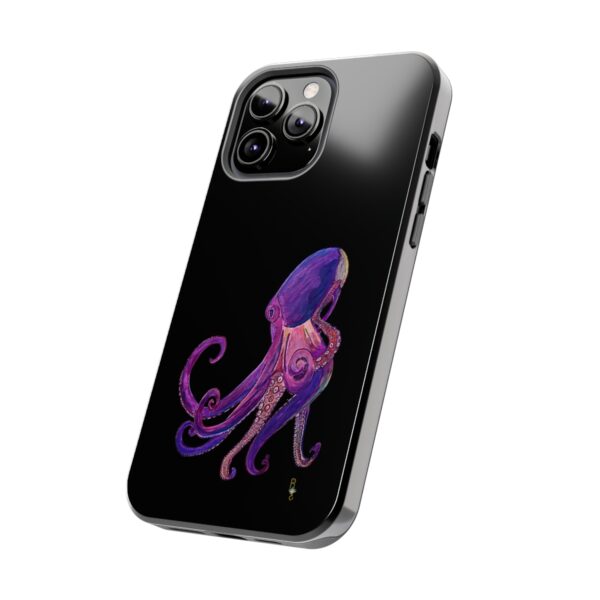 "Octopus" Sea Life Series on Black; R G Concepts Tough Phone Cases, iPhone Case, iPhone Cases, Phone Case, Fish iPhone, Octopus iPhone Case - Image 76