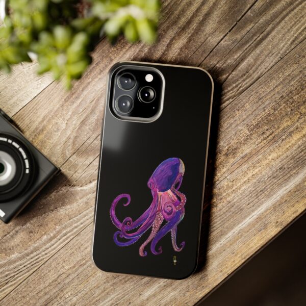 "Octopus" Sea Life Series on Black; R G Concepts Tough Phone Cases, iPhone Case, iPhone Cases, Phone Case, Fish iPhone, Octopus iPhone Case - Image 79