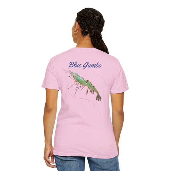 Blue Gumbo Shrimp Series T-shirt, Men's T-Shirt - Image 157