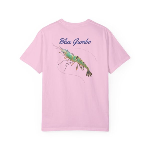 Blue Gumbo Shrimp Series T-shirt, Men's T-Shirt - Image 159