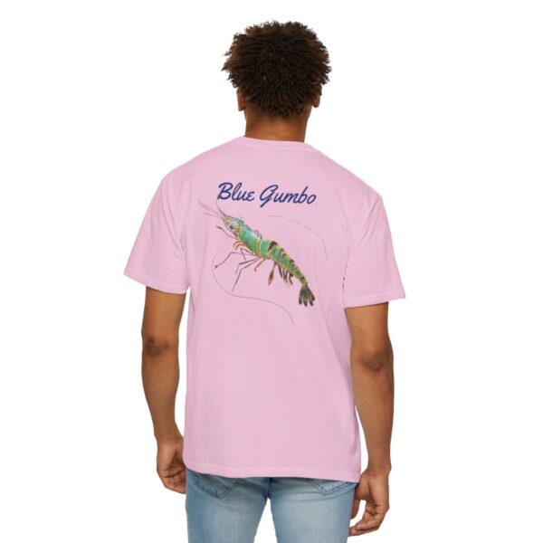 Blue Gumbo Shrimp Series T-shirt, Men's T-Shirt - Image 167