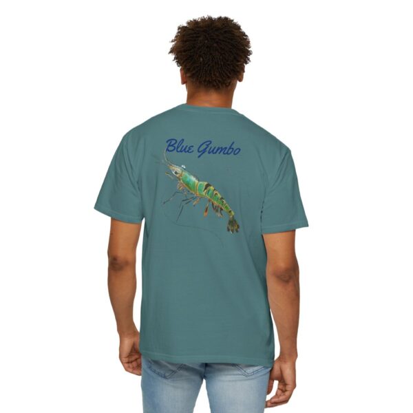 Blue Gumbo Shrimp Series T-shirt, Men's T-Shirt - Image 89