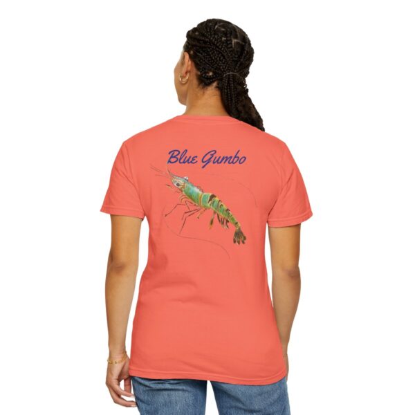 Blue Gumbo Shrimp Series T-shirt, Men's T-Shirt - Image 40