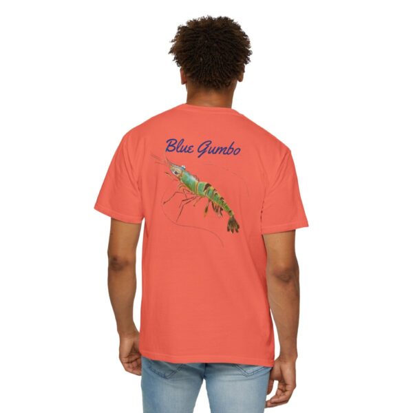 Blue Gumbo Shrimp Series T-shirt, Men's T-Shirt - Image 50