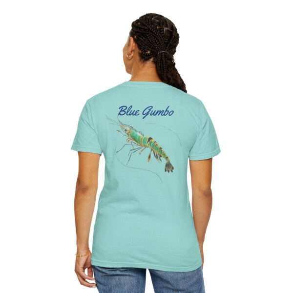 Blue Gumbo Shrimp Series T-shirt, Men's T-Shirt